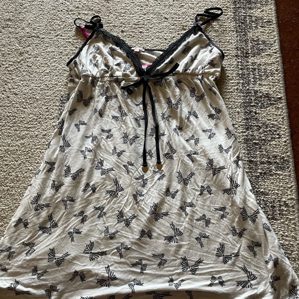 Juicy Couture Black and White Chemise